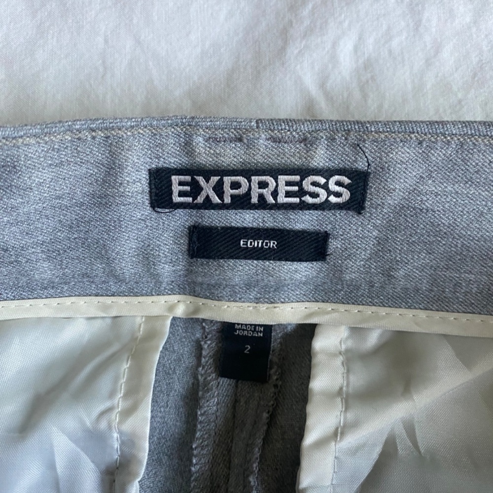 Express Mid Rise Boot Cut Pants - Picture 2 of 3